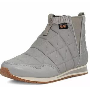 Teva Women's Ember Quilted Booties Grey Size 9
